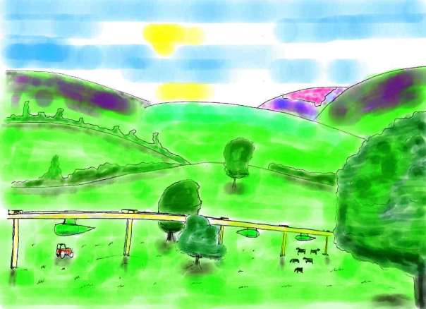 High speed between towns