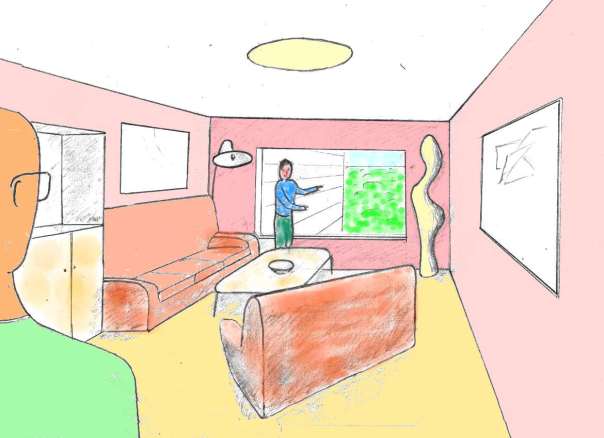 Jim talks about decorating a lounge