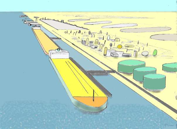 The African Coast in 2050