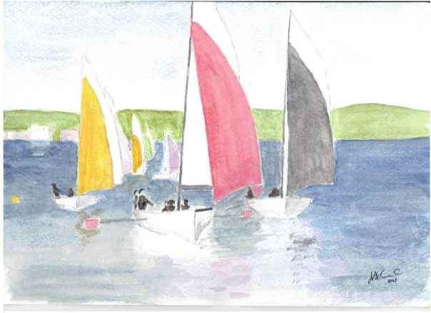 Cowes week 2050 - the Modern Viking Class